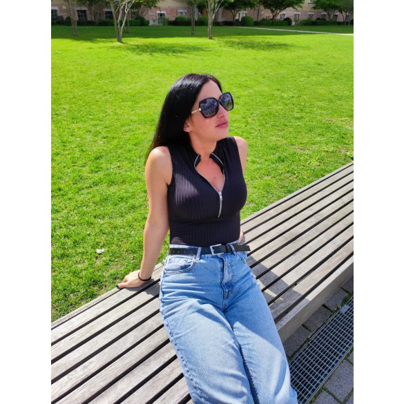 Tommy Spade Lily TS9149 polarizált női napszemüveg arany fekete /kamptsp
