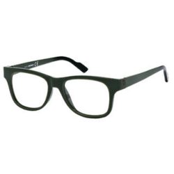   Diesel Szemüvegkeret DL5041 096 52 17 140 Unisex férfi női csillógó sötét zöld