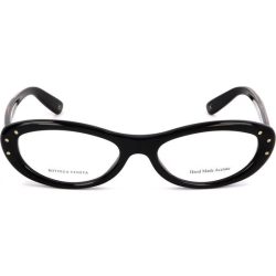   Bottega Veneta női fekete fekete SHADED szemüvegkeret B.V. 204 42E 51 17 140