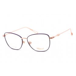   Chopard VCHD52S szemüvegkeret csillógó Copper arany / Clear lencsék női