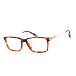   Chopard VCH308 szemüvegkeret csillógó sötét barna / Clear lencsék férfi