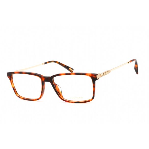 Chopard VCH308 szemüvegkeret csillógó sötét barna / Clear lencsék férfi