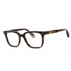   Philipp Plein VPP015M szemüvegkeret csillógó sötét barna / Clear lencsék női