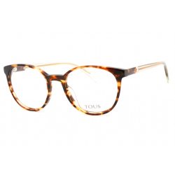   Tous VTOB37V szemüvegkeret csillógó barna barna/sárga / Clear lencsék férfi
