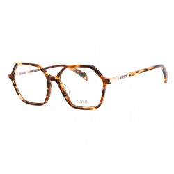   Tous VTOB31 szemüvegkeret csillógó barna barna/sárga / Clear lencsék férfi