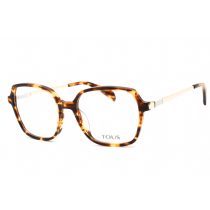   Tous VTOB33 szemüvegkeret csillógó barna barna/sárga / Clear lencsék Unisex férfi női