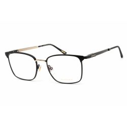   Chopard VCHG06 szemüvegkeret félig MATT fekete csillógó rozé / clear demo lencsék férfi