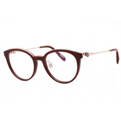   Chopard VCH331S szemüvegkeret csillógó bordó / Clear lencsék férfi