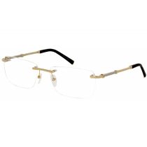   Charriol PC75066 szemüvegkeret csillógó arany/ezüst / Clear lencsék férfi