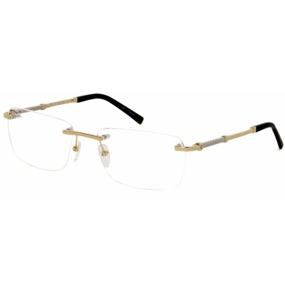 Charriol PC75066 szemüvegkeret csillógó arany/ezüst / Clear lencsék férfi