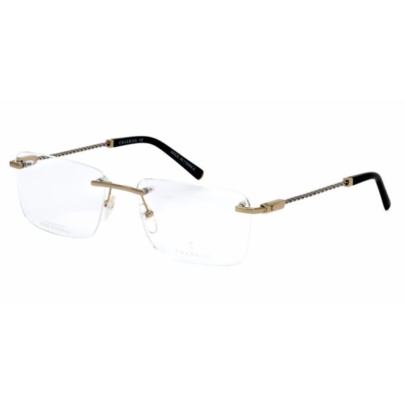 Charriol PC75063 szemüvegkeret csillógó arany/ezüst / Clear lencsék férfi