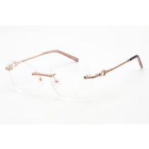   Charriol PC71036 szemüvegkeret csillógó rózsaszín arany/bordó / Clear lencsék női