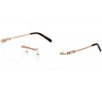   Charriol PC71033 szemüvegkeret csillógó arany/ / Clear demo lencsék női