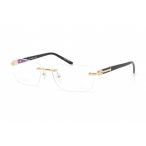   Charriol PC75076 szemüvegkeret csillógó arany/fekete / Clear lencsék férfi