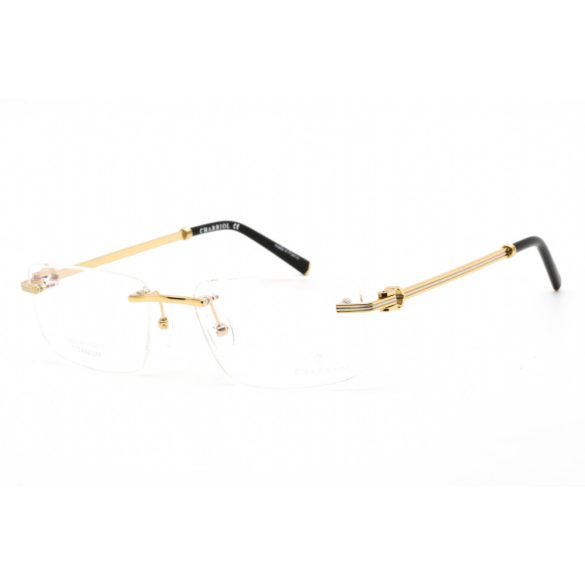 Charriol PC75081 szemüvegkeret csillógó arany/ezüst / Clear lencsék férfi