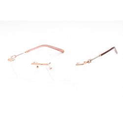   Charriol PC71047 szemüvegkeret csillógó rózsaszín arany/ezüst / Clear lencsék női