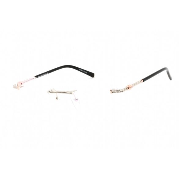 Charriol PC71044 szemüvegkeret csillógó ezüst/rózsaszín arany / Clear lencsék női