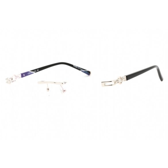Charriol PC71051 szemüvegkeret csillógó ezüst/arany / Clear lencsék női