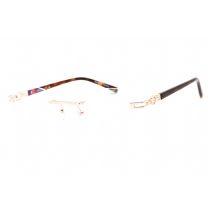   Charriol PC71051 szemüvegkeret csillógó arany / Clear lencsék női