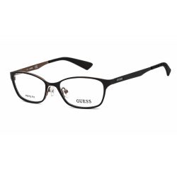   Guess GU2563 szemüvegkeret matt fekete / Clear lencsék Unisex férfi női