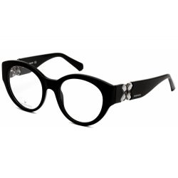   SWAROVSKI SK5227 szemüvegkeret csillógó fekete / Clear lencsék női