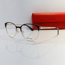   Guess GU2633-S szemüvegkeret fekete/arany / Clear lencsék női