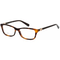   Swarovski SK5243 szemüvegkeret sötét barna / Clear lencsék Unisex férfi női
