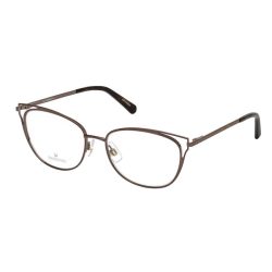   Swarovski SK5260 szemüvegkeret matt sötét barna / Clear lencsék női