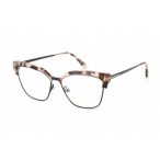   Tom Ford FT5547-B szemüvegkeret rózsaszín Vintage barna / Clear lencsék női