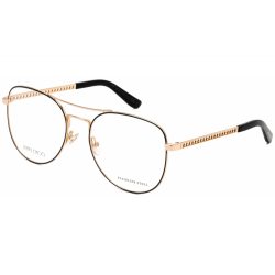   Jimmy Choo Jc 200 szemüvegkeret sötét ruténium arany / Clear lencsék női
