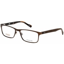   HUGO HG 0151 szemüvegkeret matt barna / Clear lencsék férfi