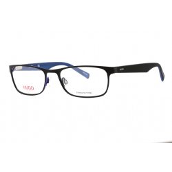   HUGO HG 0209 szemüvegkeret matt fekete kék / Clear lencsék férfi
