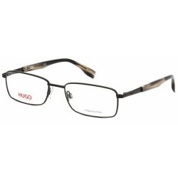   HUGO HG 0332 szemüvegkeret matt fekete / Clear lencsék férfi