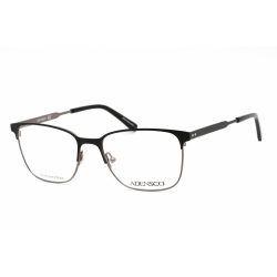   Adensco AD 123 szemüvegkeret fekete ruténium/Clear demo lencsék férfi