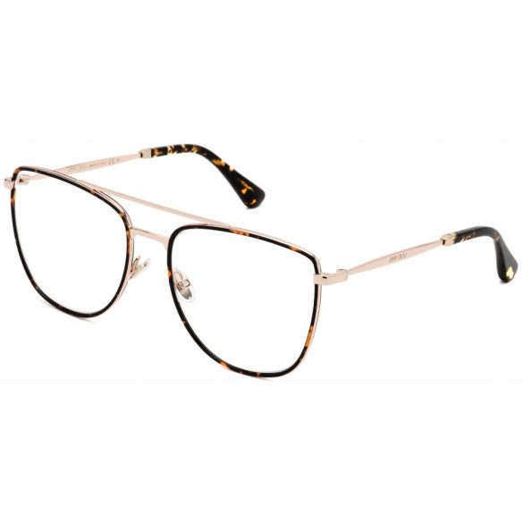 Jimmy Choo JC250 szemüvegkeret arany barna / Clear demo lencsék női