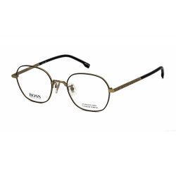   Hugo Boss 1109/F szemüvegkeret arany fekete / Clear demo lencsék férfi