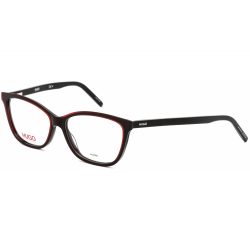   HUGO HG 1053 szemüvegkeret fekete piros arany / Clear lencsék női