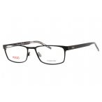   HUGO HG 1075 szemüvegkeret matt fekete / Clear lencsék férfi