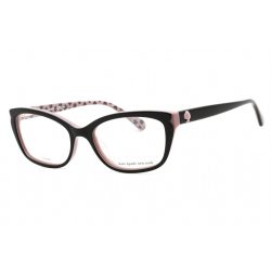   Kate Spade ARABELLE szemüvegkeret fekete rózsaszín/Clear demo lencsék női