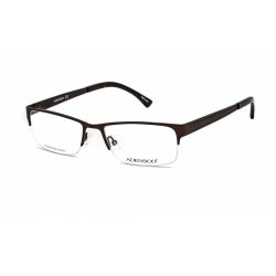   Adensco AD 128 szemüvegkeret sötét barna / Clear lencsék férfi