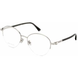   Jimmy Choo JC 290/F szemüvegkeret ezüst fekete csillogós / Clear lencsék női