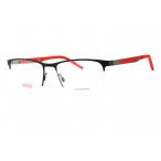   HUGO HG 1142 szemüvegkeret matt fekete / Clear lencsék férfi
