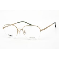   Hugo Boss 1346/F szemüvegkeret matt arany/Clear demo lencsék férfi