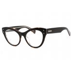   Missoni MIS 0065 szemüvegkeret fekete barna / Clear demo lencsék férfi