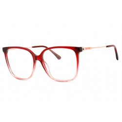 Jimmy Choo JC341 szemüvegkeret bordó / Clear lencsék női