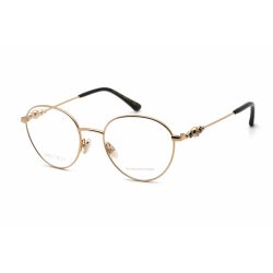   Jimmy Choo JC 338 szemüvegkeret fekete arany / Clear lencsék női