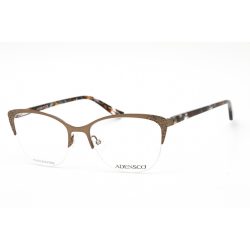   Adensco AD 241 szemüvegkeret matt barna / Clear demo lencsék női