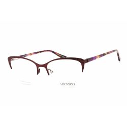   Adensco AD 241 szemüvegkeret matt PLUM/Clear demo lencsék női