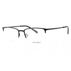   Adensco AD 136 szemüvegkeret matt fekete/clear demo lencsék férfi