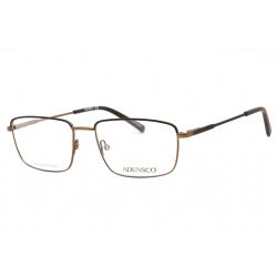  Adensco AD 135 szemüvegkeret sötét barna / Clear lencsék férfi